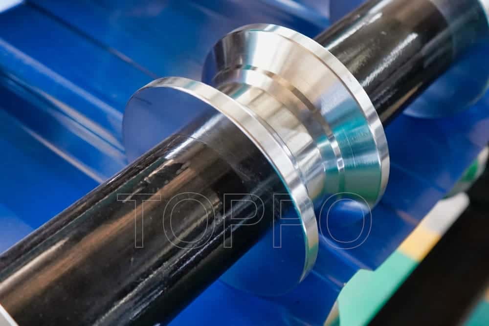 PLC Automatic Trapezoidal Roof Panel Roll Forming Machine for Metal Sheet Production