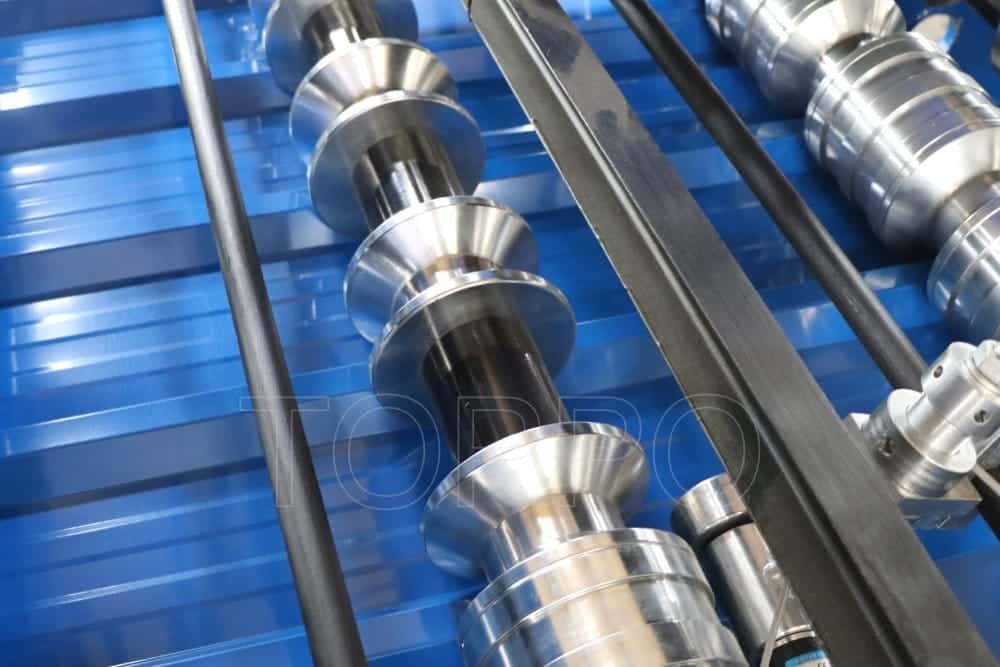 Trapezoidal Sheet Roll Forming Machine for Roofing Panel Production