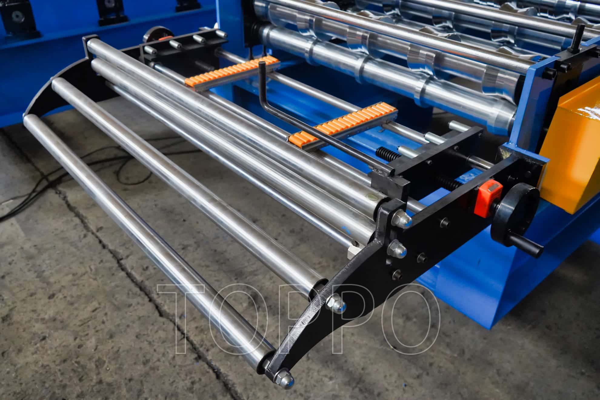 TR4 Color Steel Metal Roof Trapezoidal Roll Forming Machine