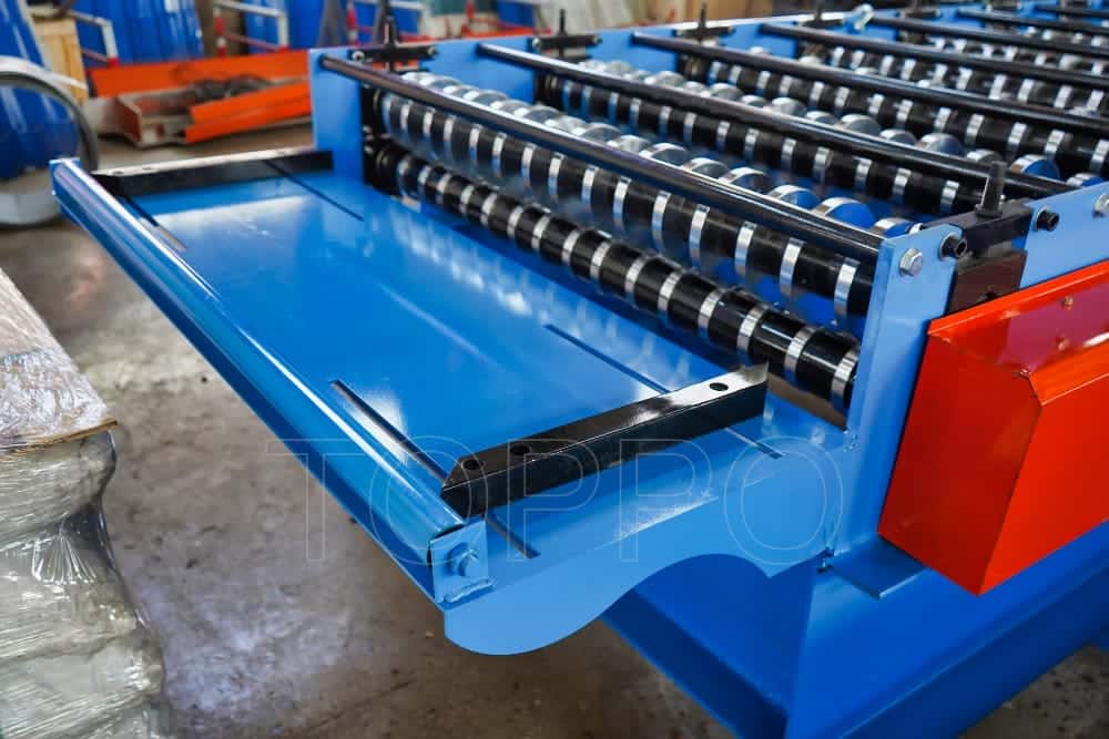 Trapezoidal Roll Forming Machine for Galvanized Roofing Panels