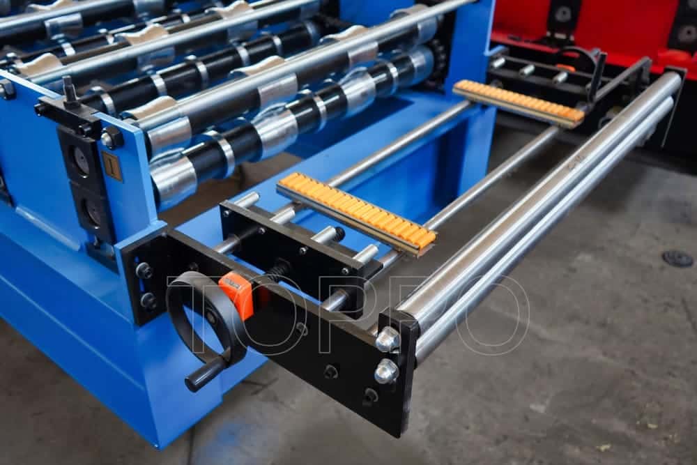 PLC Automatic Trapezoidal Roll Forming Machine for Steel Roof Panels
