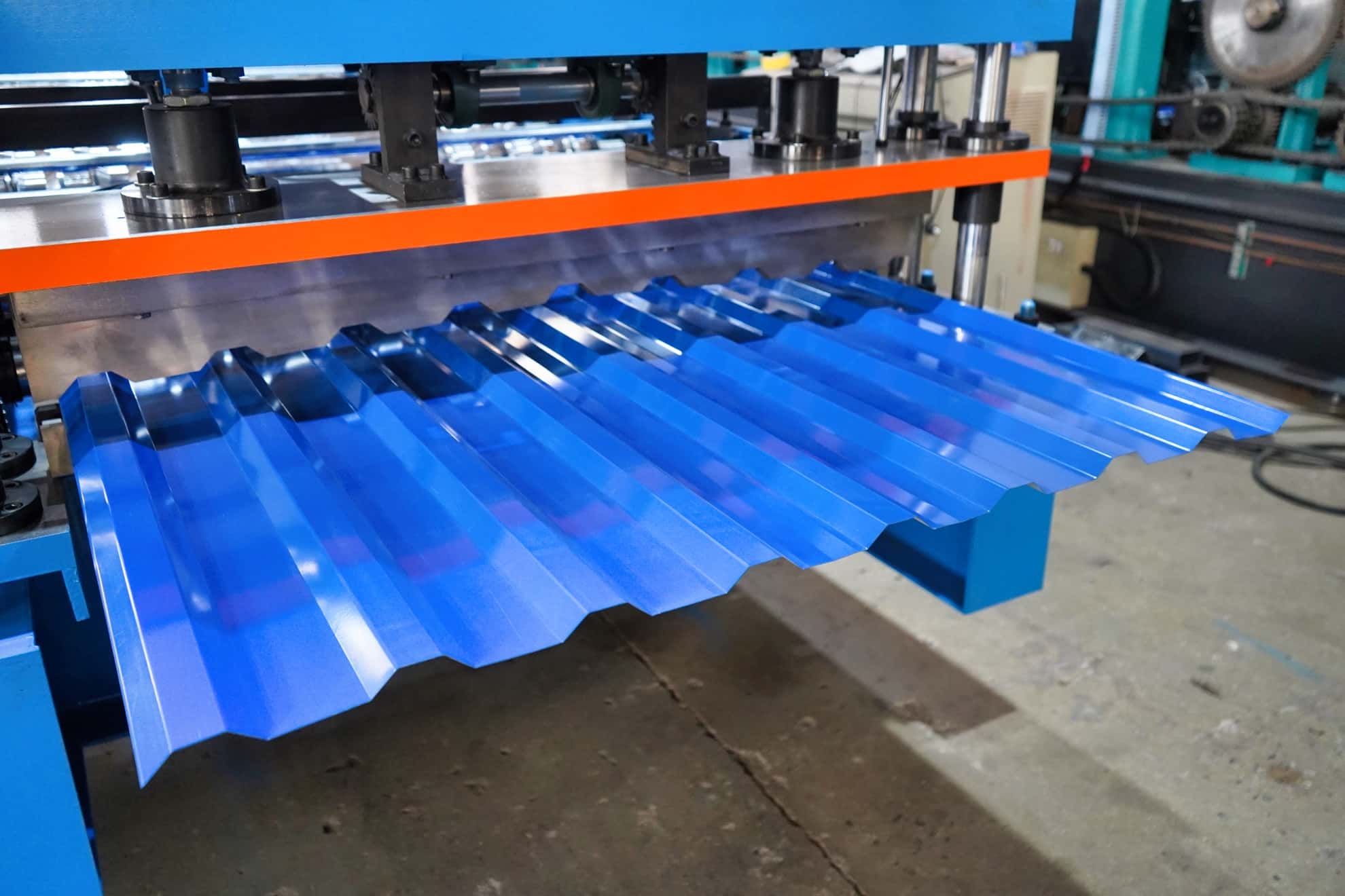 Trapezoidal Roof Roll Forming Machine