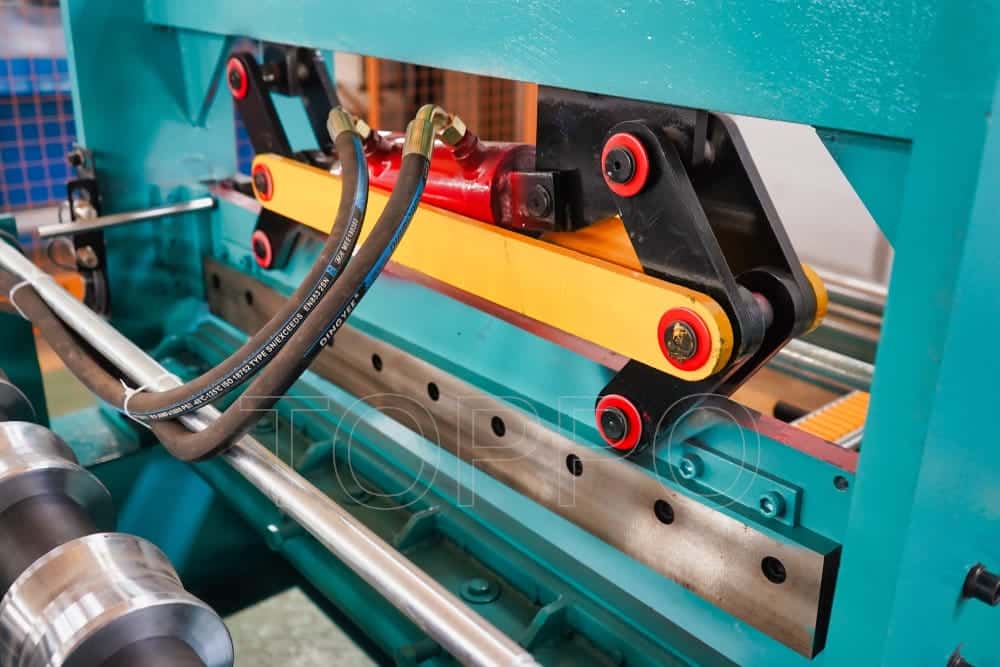 TR4 Color Steel Metal Roof Trapezoidal Roll Forming Machine with PLC Control