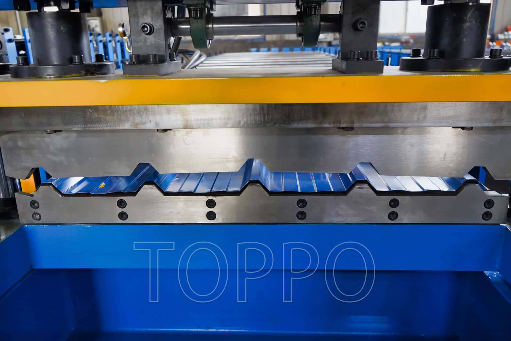 TR4 Color Steel Metal Roof Trapezoidal Roll Forming Machine