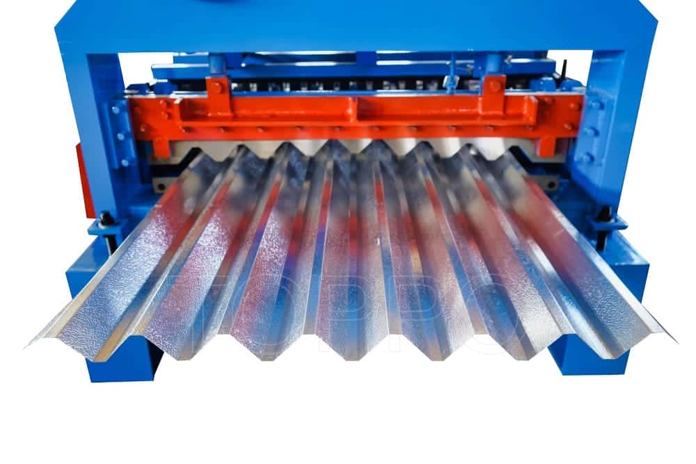 Trapezoidal Roll Forming Machine for Galvanized Roofing Panels