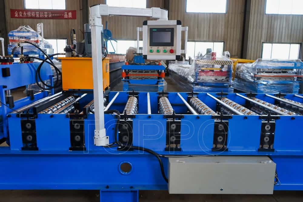Trapezoidal Roll Forming Machine for Metal Roofing Sheets