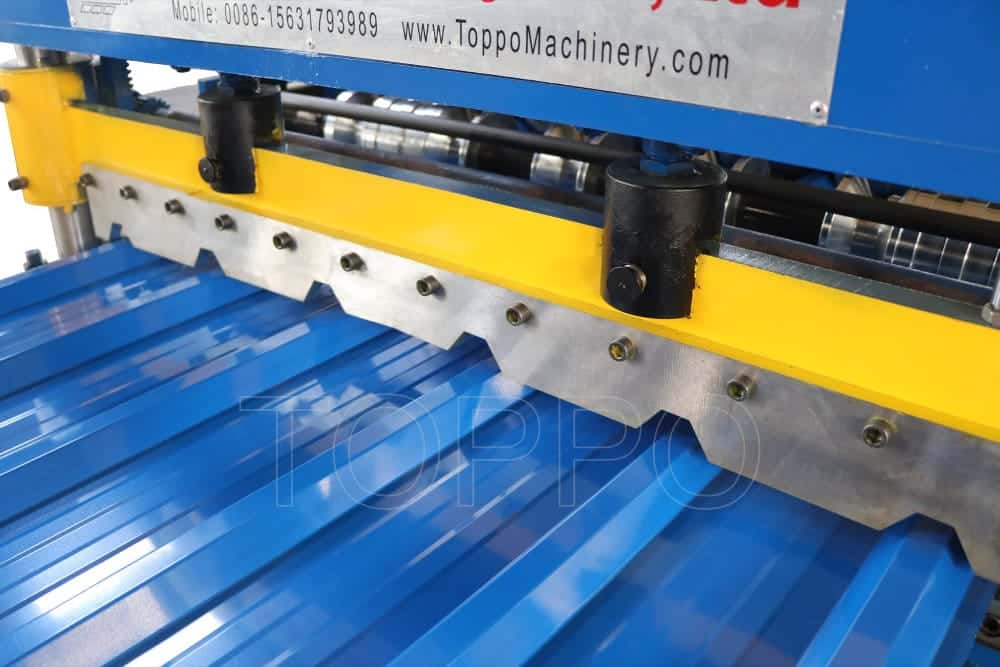 Trapezoidal Sheet Roll Forming Machine for Roofing Panel Production