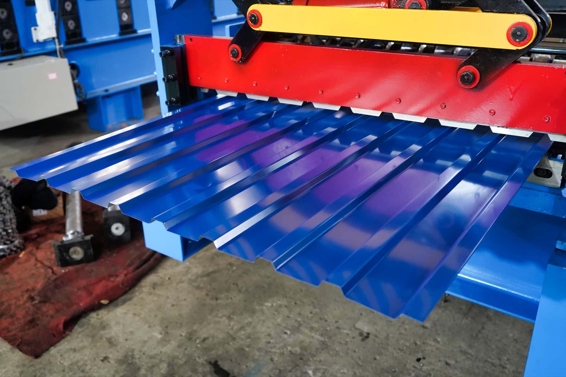 Trapezoidal Roof Roll Forming Machine