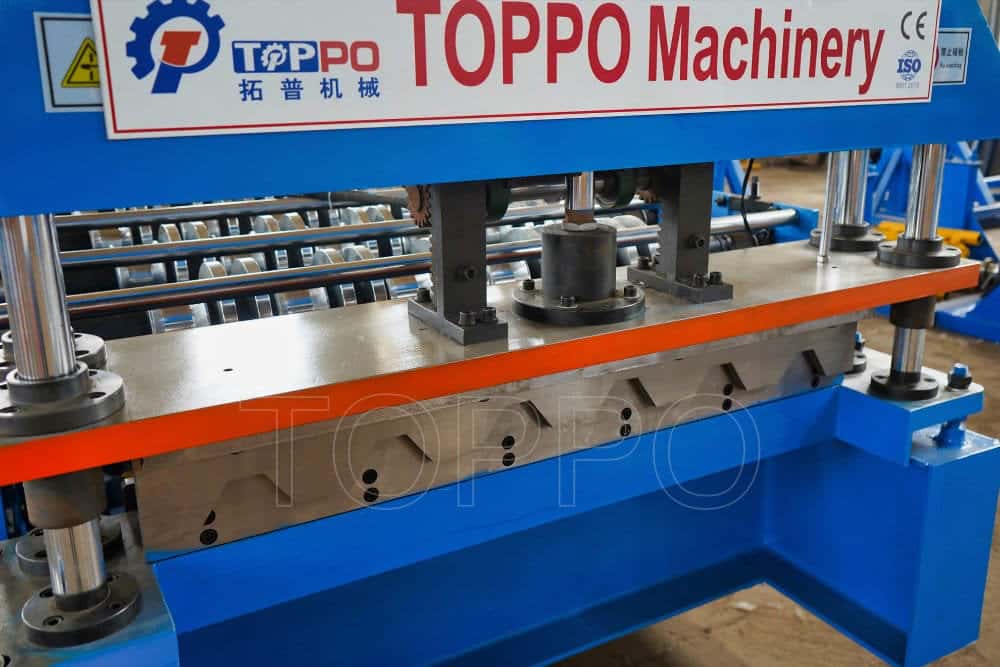 Compact Trapezoidal Roll Forming Machine with Digital Control Panel