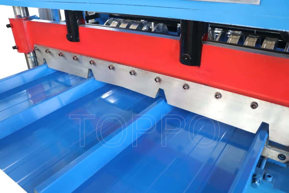 High Precision Trapezoidal Roofing Sheet Roll Forming Machine