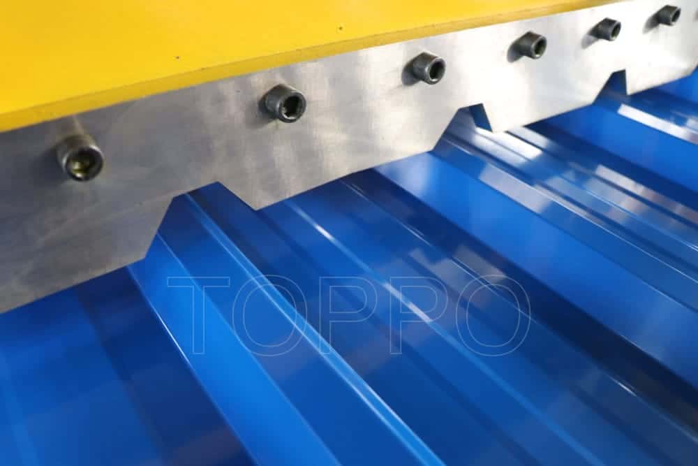 Trapezoidal Sheet Roll Forming Machine for Roofing Panel Production