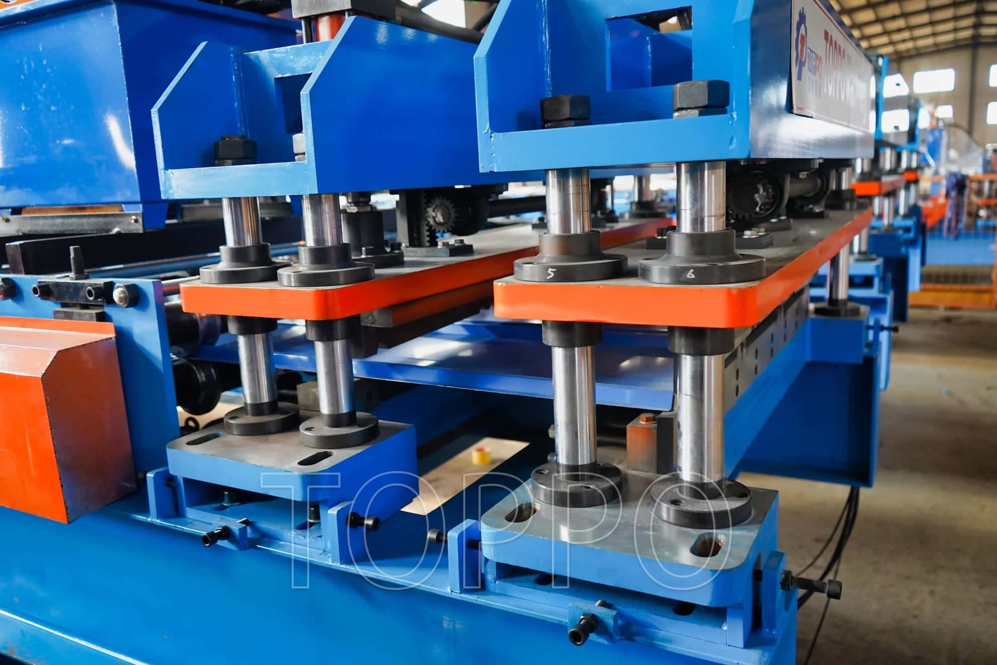 Trapezoidal Roll Forming Machine for Steel Roofing Panel Production