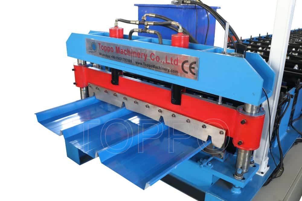 High Precision Trapezoidal Roofing Sheet Roll Forming Machine