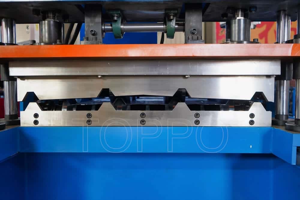 PLC Automatic Trapezoidal Roll Forming Machine for Steel Roof Panels