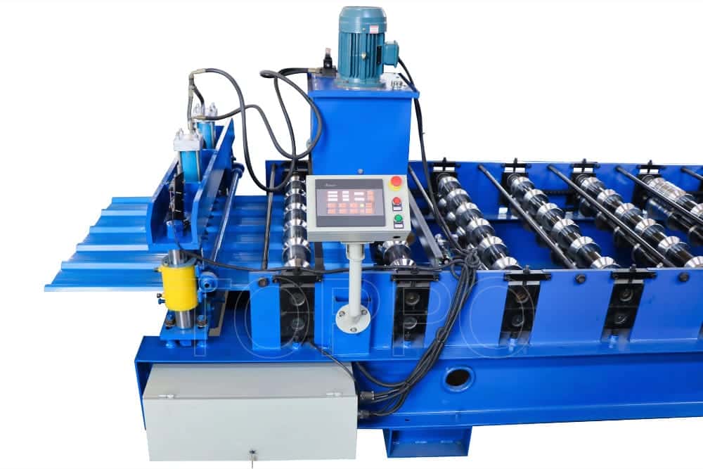 840 Trapezoidal Roll Forming Machine for Metal Roofing Sheets