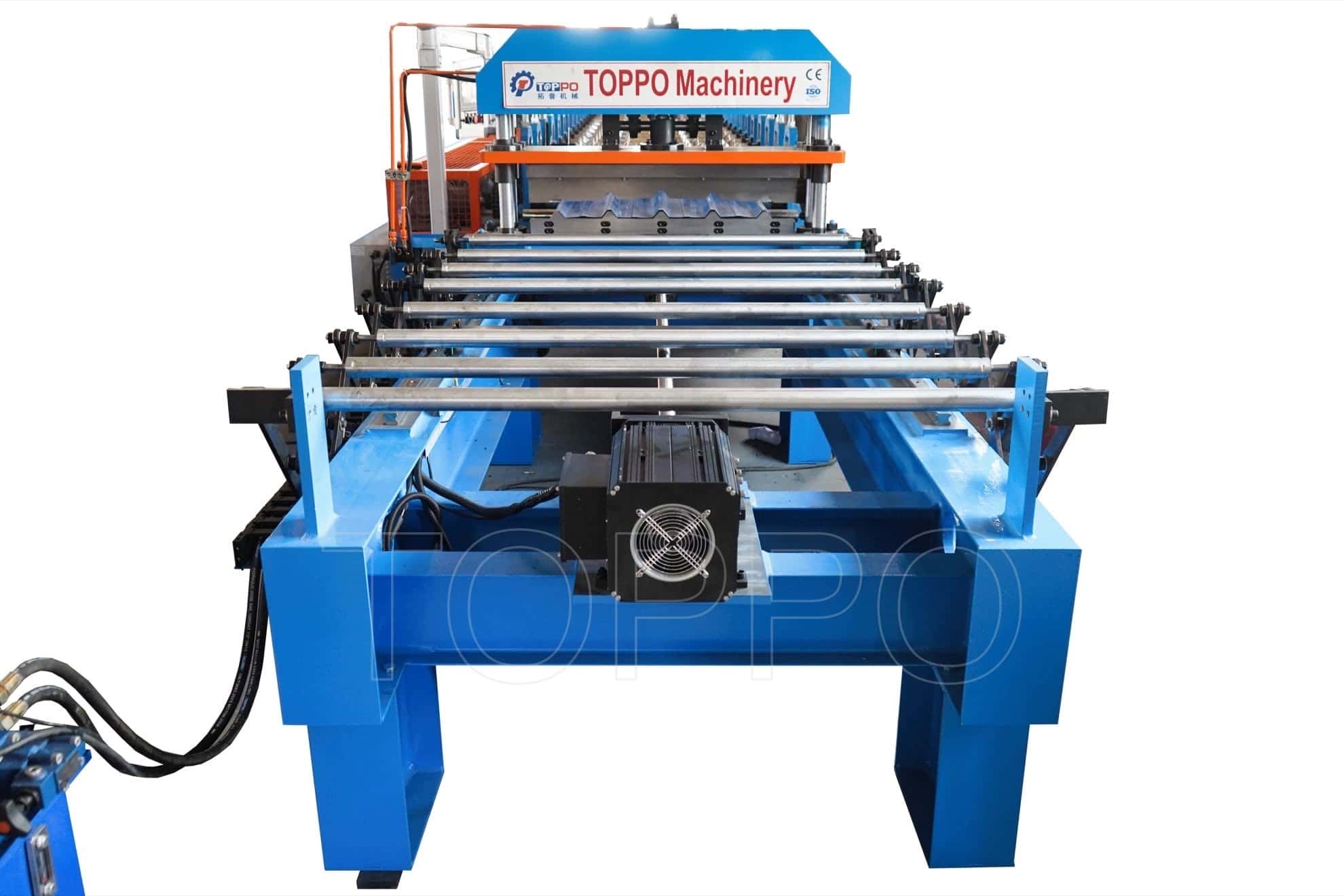 High Precision Trapezoidal Roll Forming Machine with Automatic Stacking System