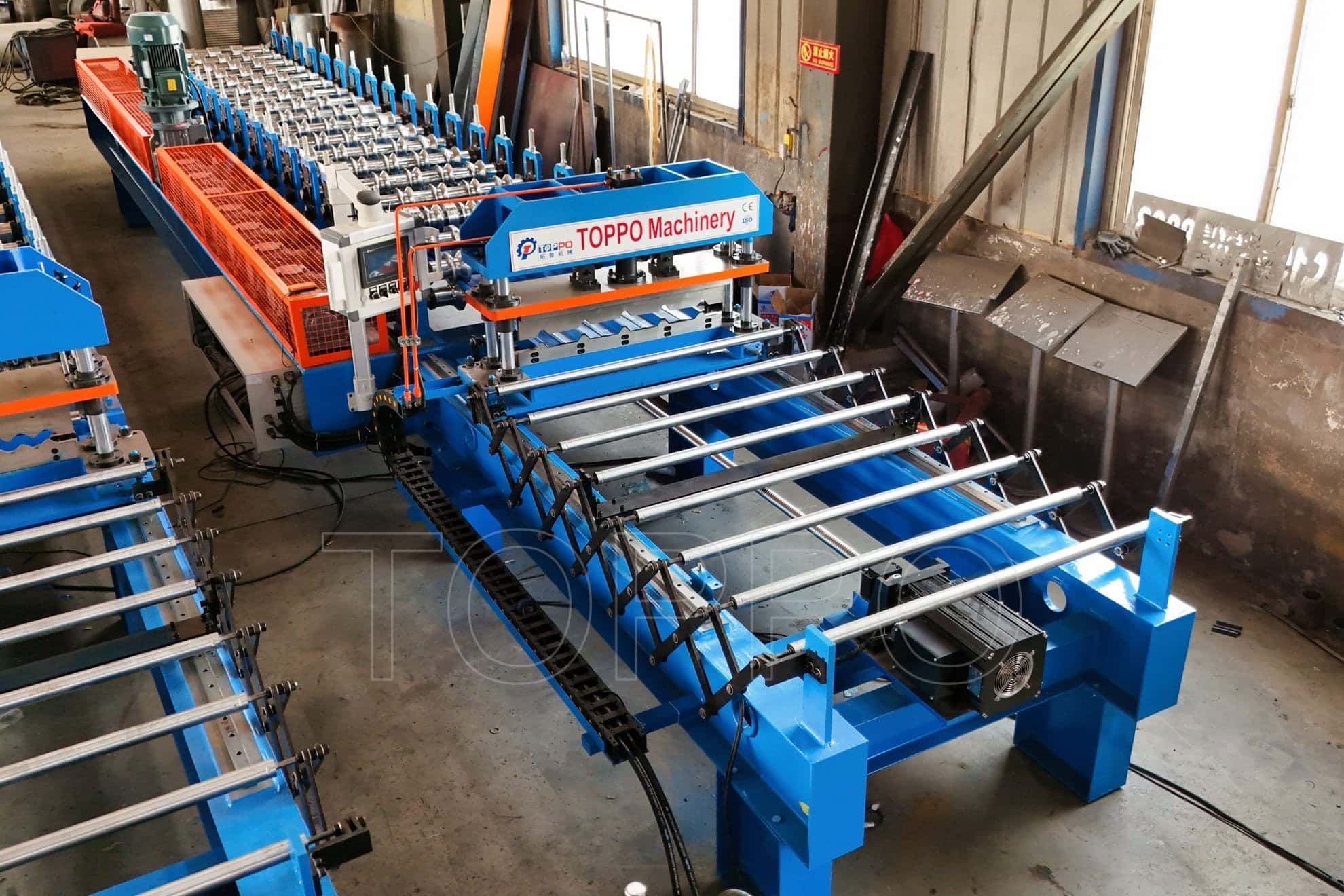 High-Precision Trapezoidal Roll Forming Machine for Roofing Panels