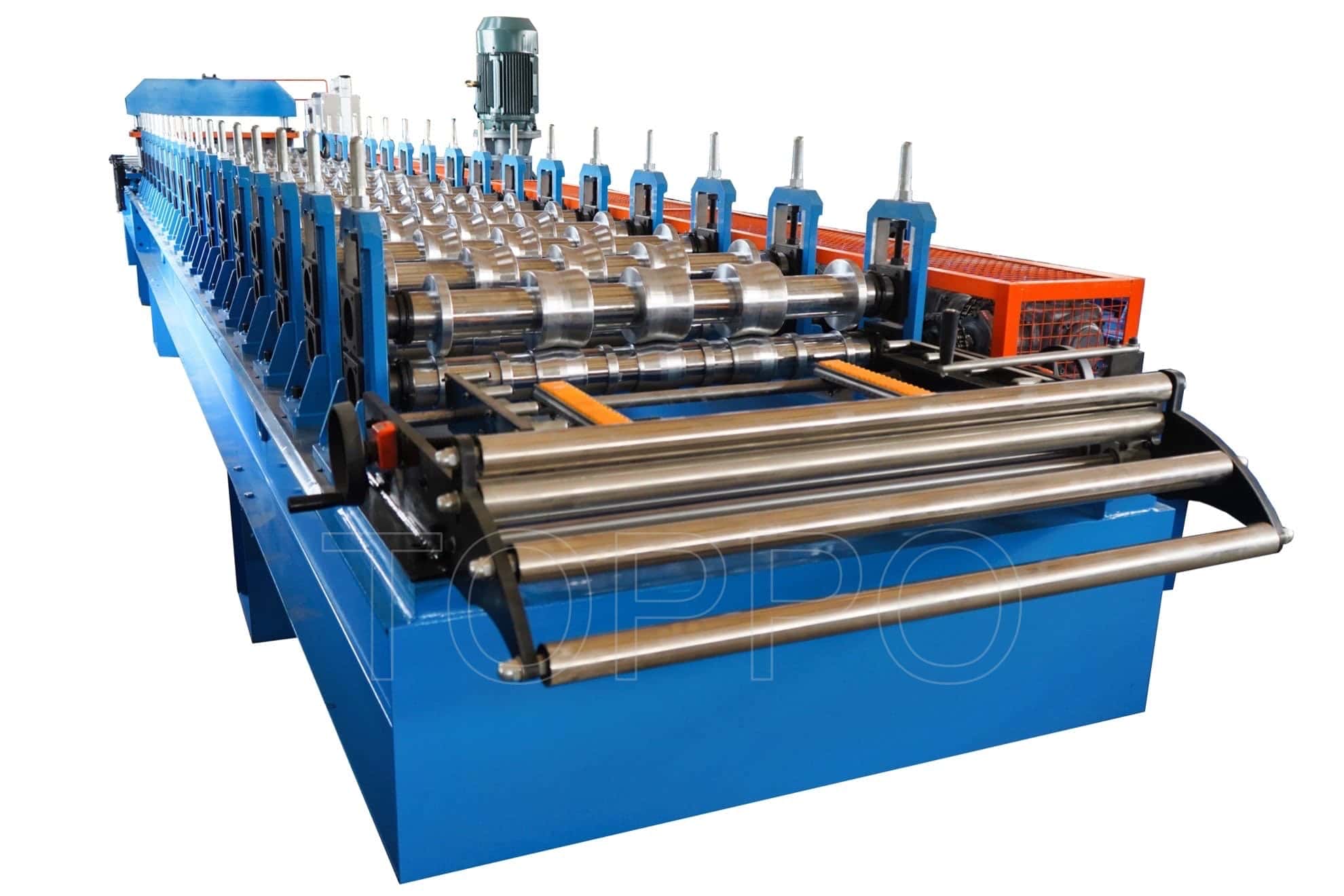 High-Precision Trapezoidal Roll Forming Machine for Roofing Panels