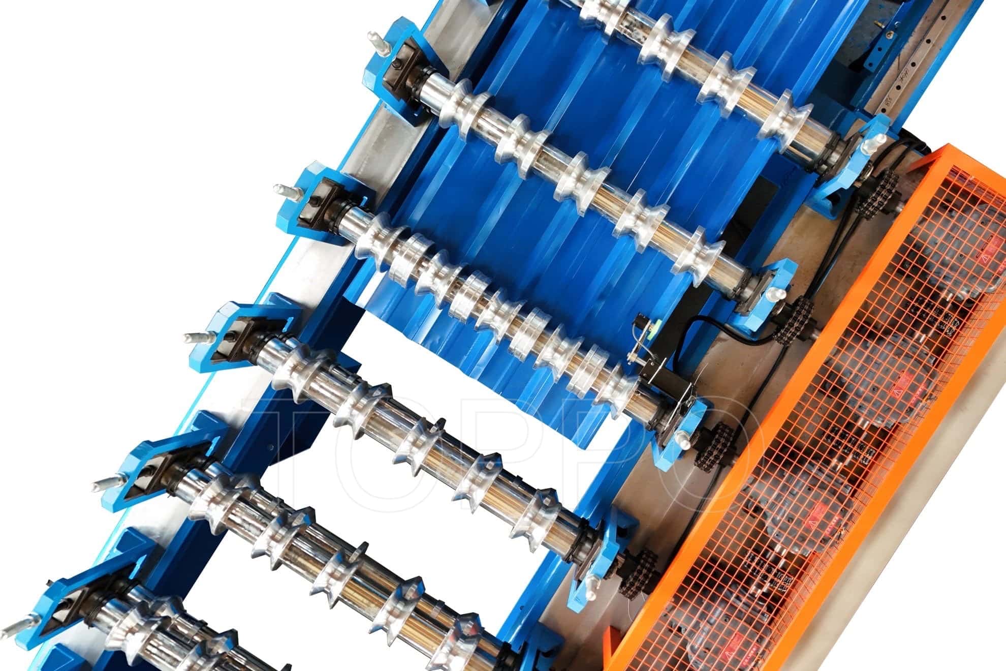 Color Steel Metal Roof Trapezoidal Roll Forming Machine