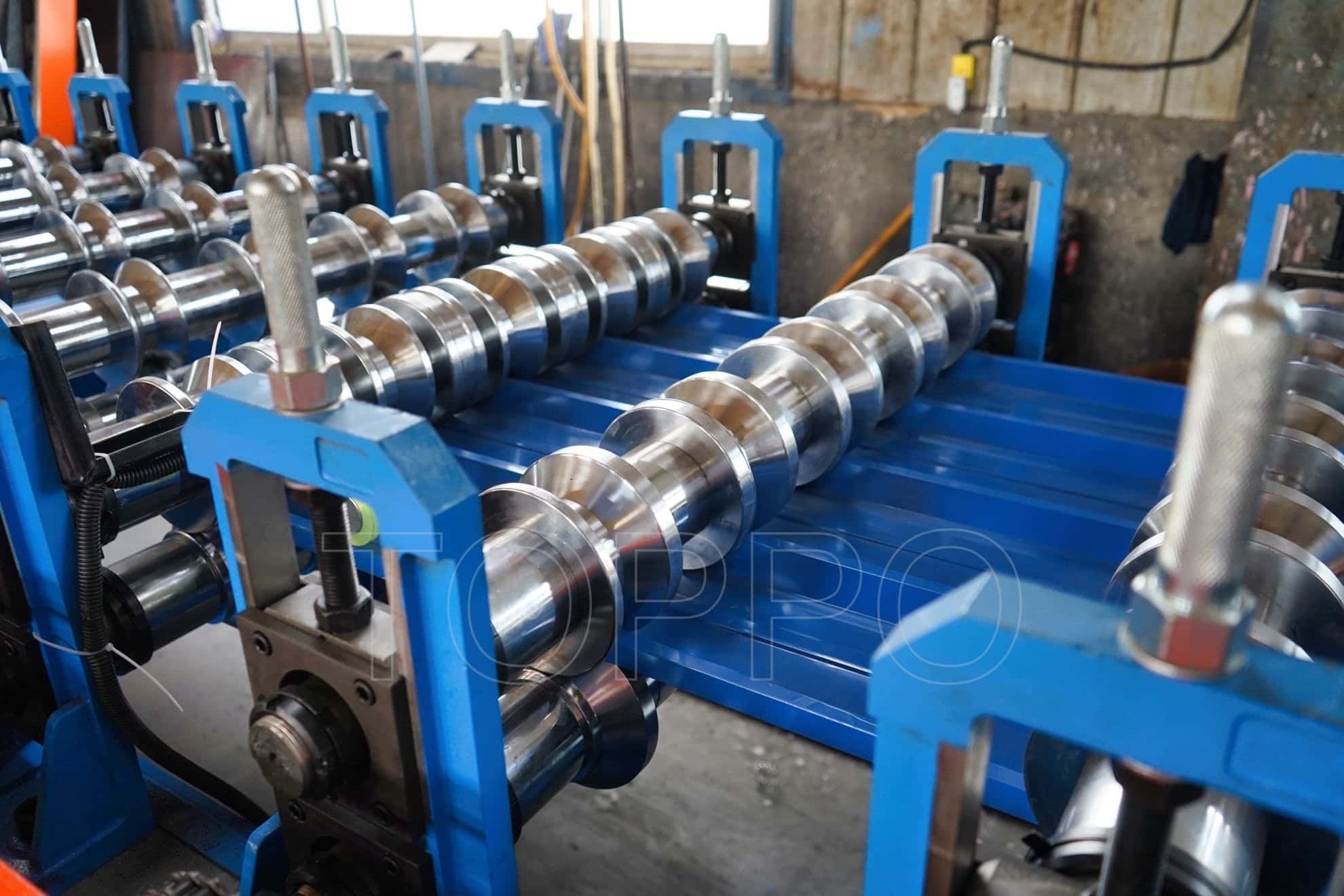 Industrial Trapezoidal Roll Forming Machine for Roofing Sheet Manufacturing
