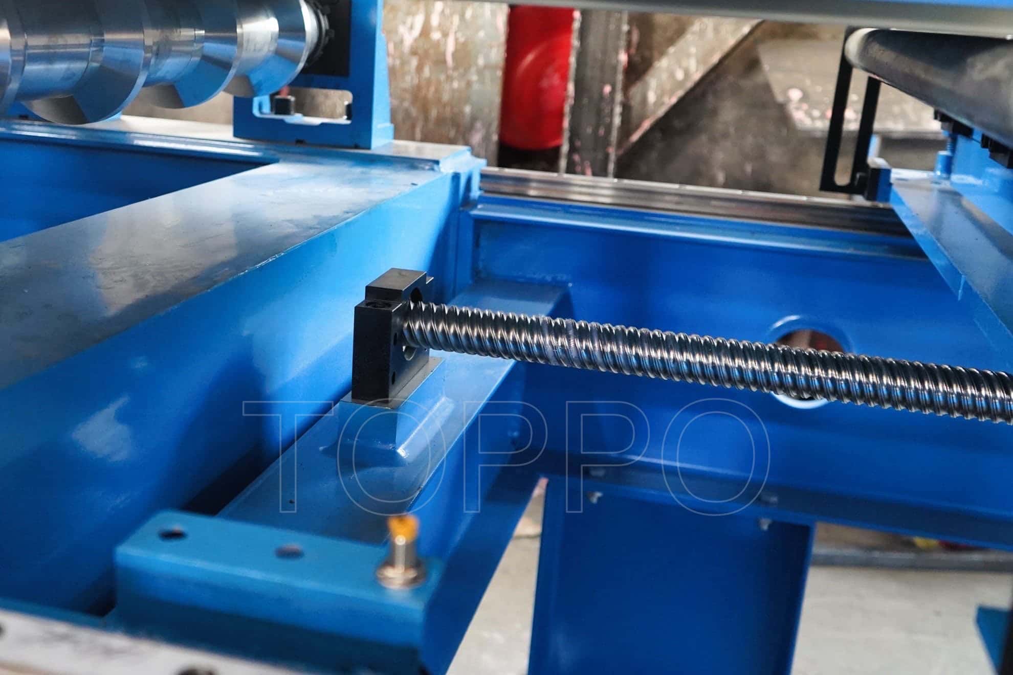 Heavy-Duty Trapezoidal Roll Forming Machine with Automatic Stacker