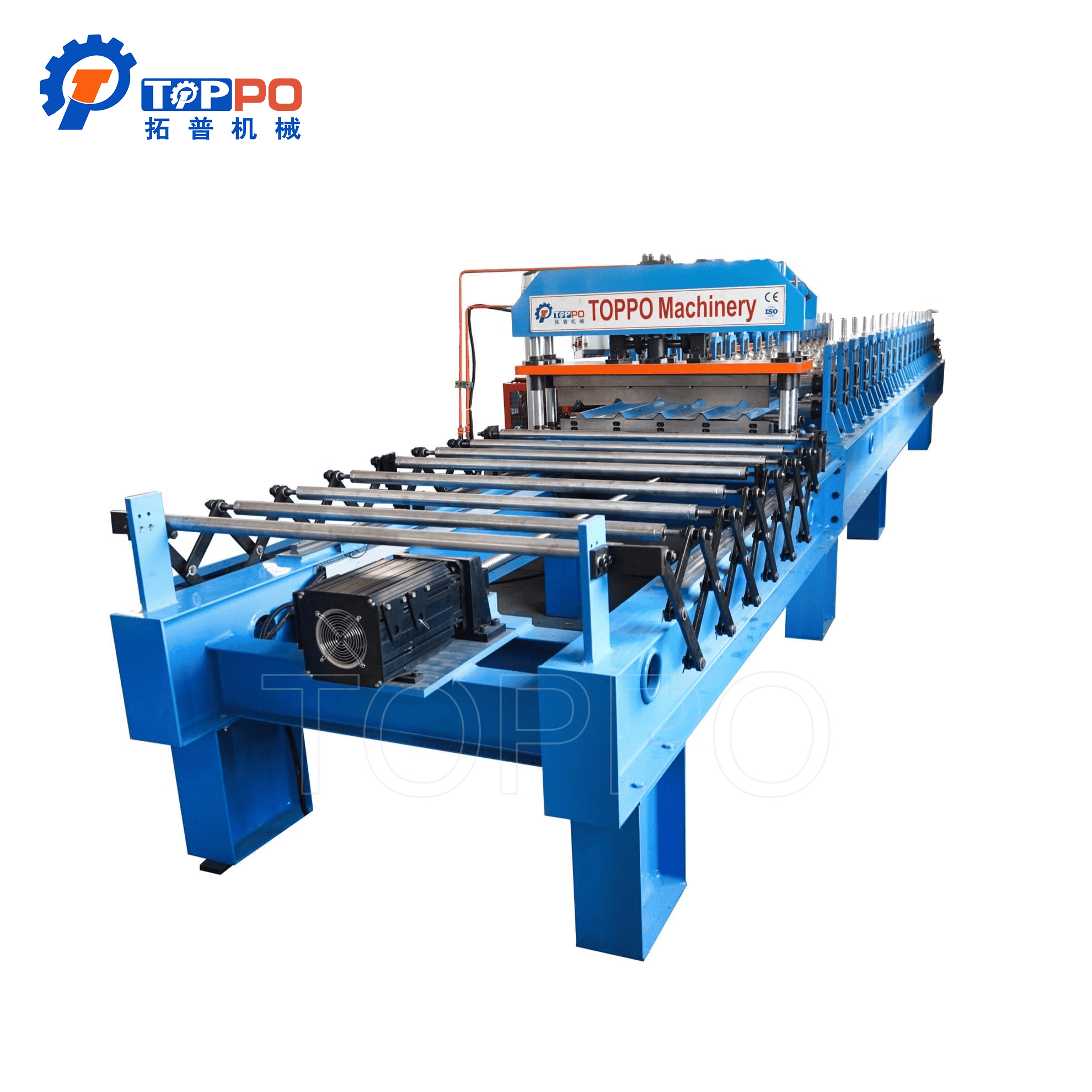 Heavy-Duty Color Steel Trapezoidal Roll Forming Machine