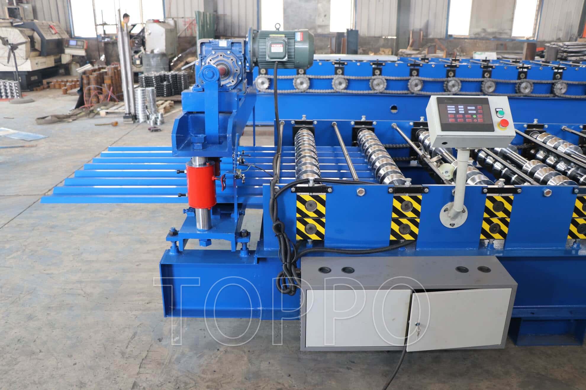OEM ODM AG Roofing Panel Roll Forming Machine High Efficiency Metal Sheet Making Equipment