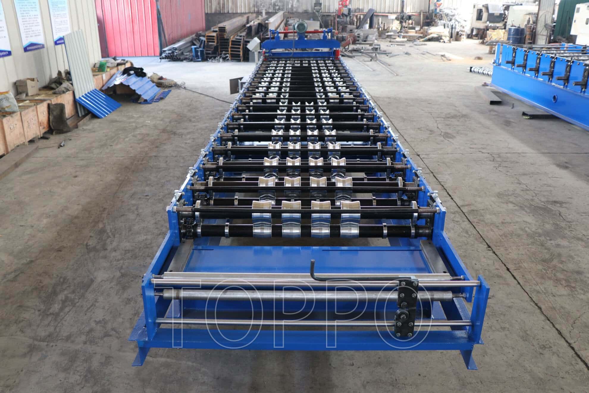 Trapezoidal Roll Forming Machine for Roofing Panel Production