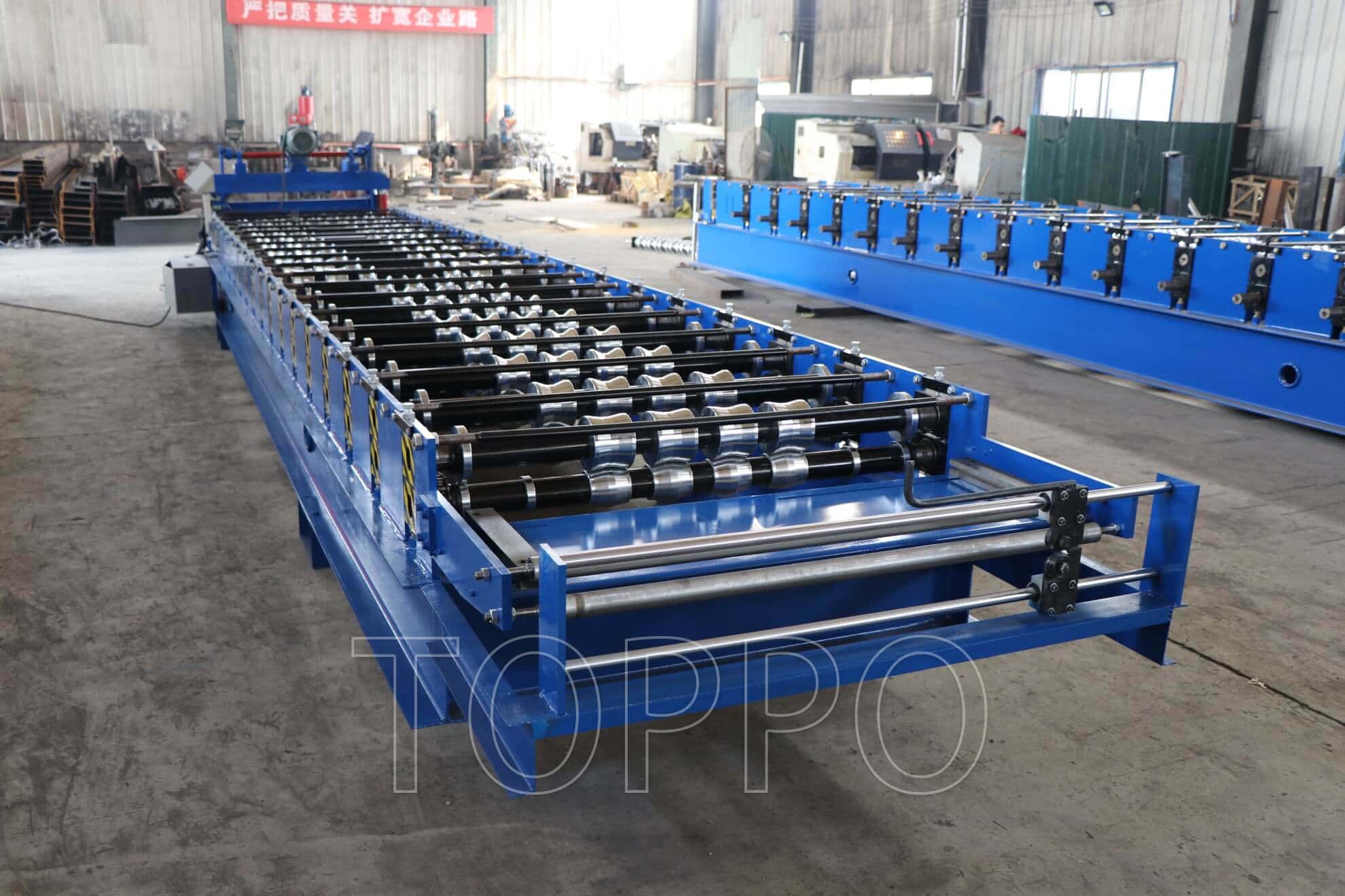 Trapezoidal Roll Forming Machine for Roofing Panel Production