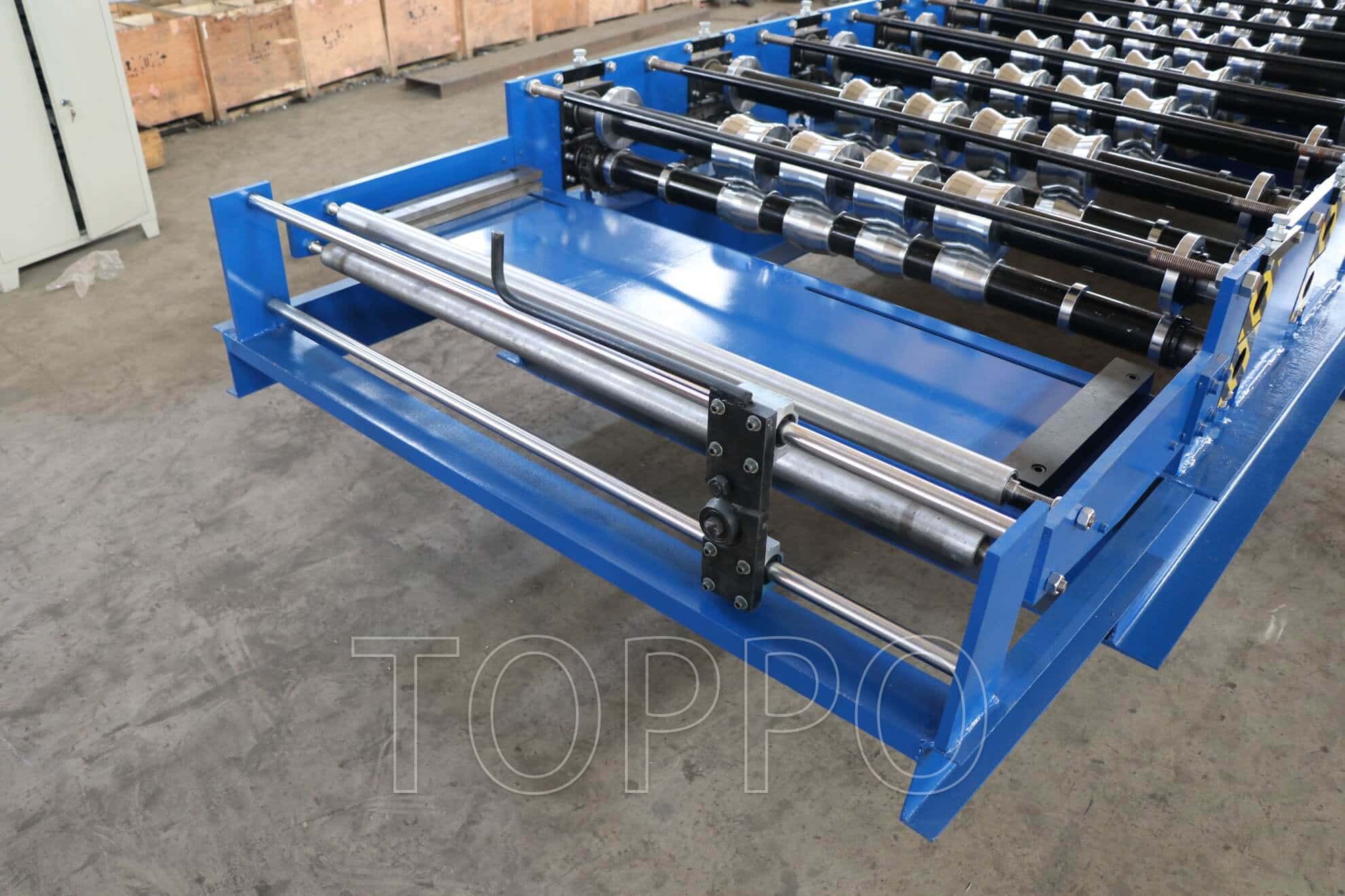 OEM ODM AG Roofing Panel Roll Forming Machine High Efficiency Metal Sheet Making Equipment