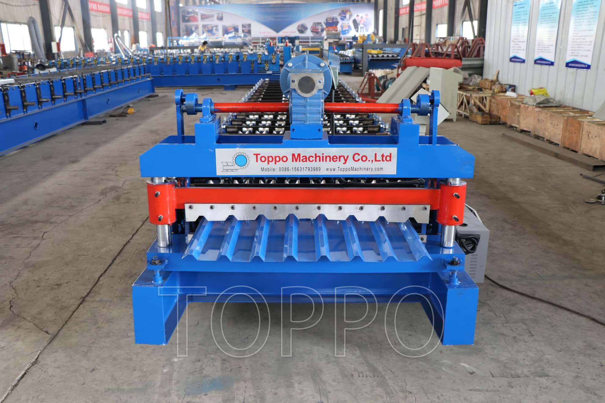 Trapezoidal Roll Forming Machine for Roofing Panel Production