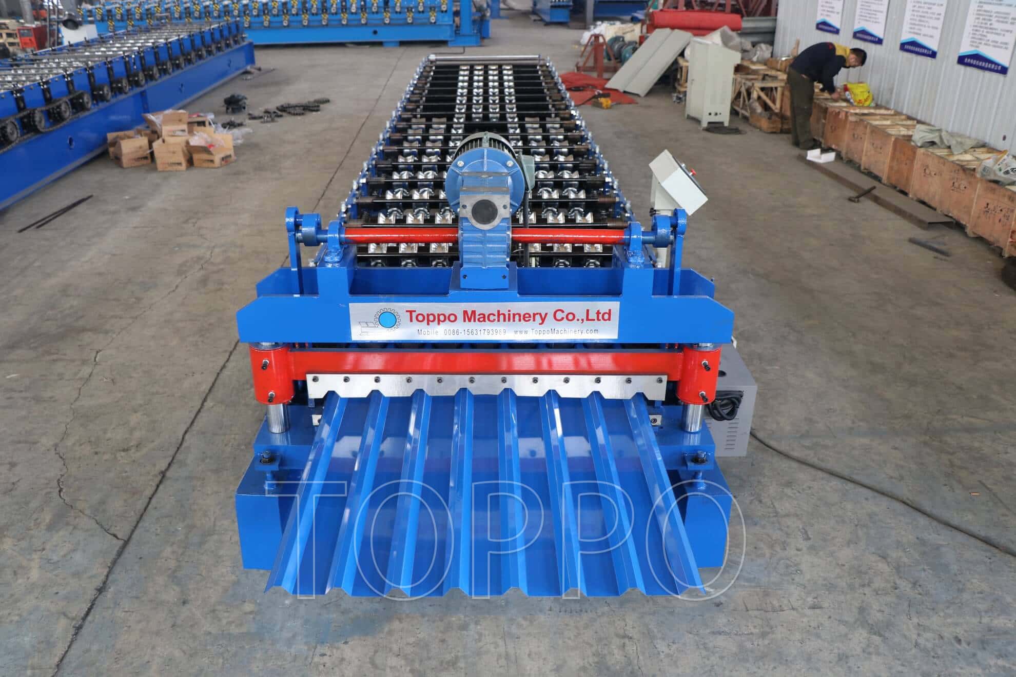 Trapezoidal Roll Forming Machine for Roofing Panel Production