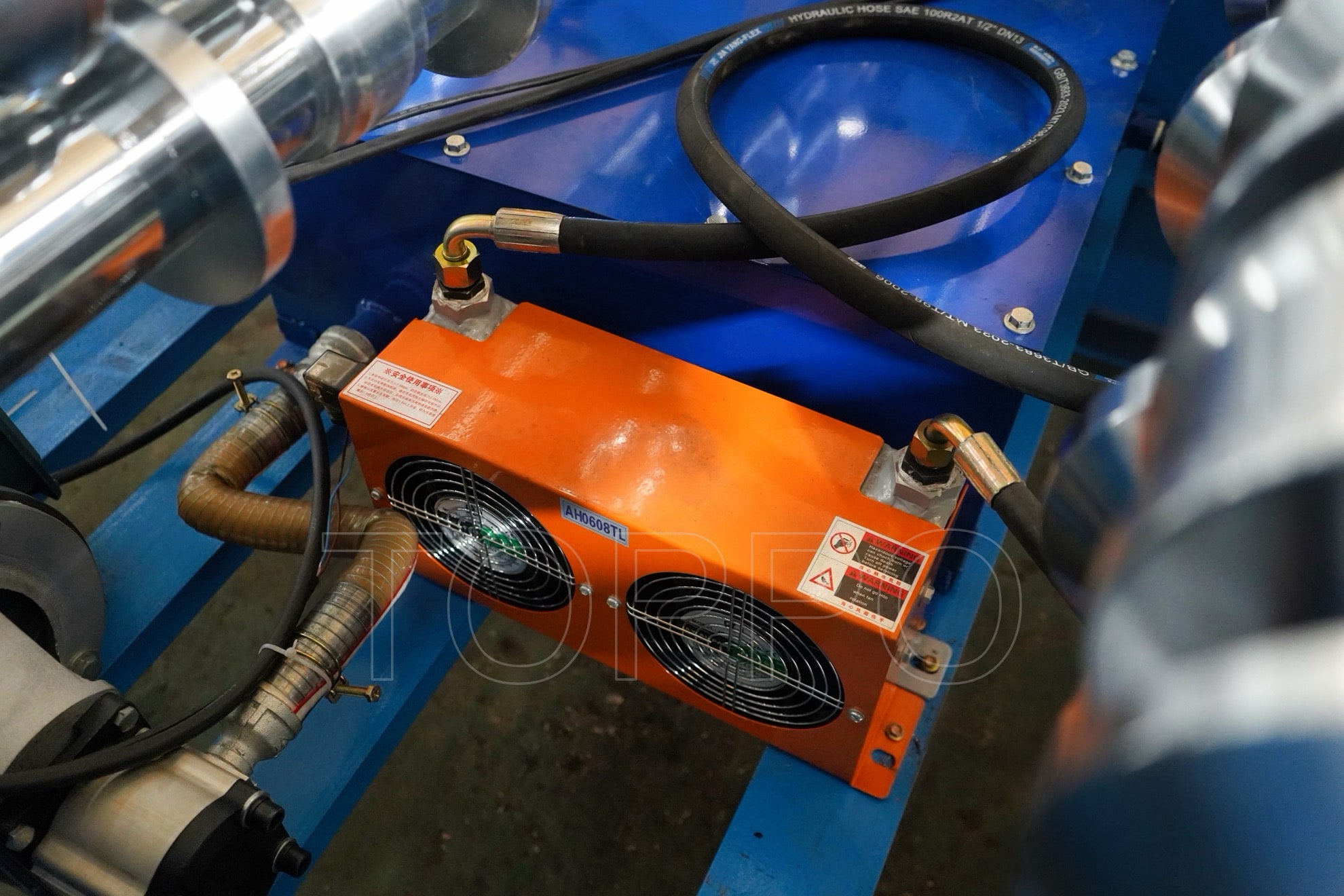 Automatic Trapezoidal Roll Forming Machine with PLC Touchscreen