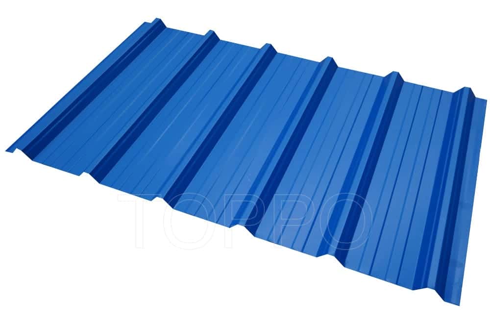 Trapezoidal Metal Roof Sheet Roll Forming Machine with Gear Drive