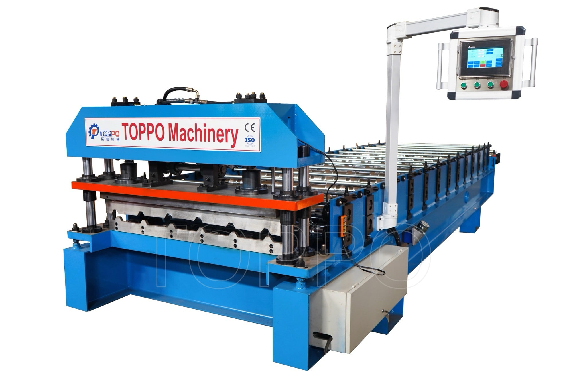 Color Steel Metal Roof Trapezoidal Roll Forming Machine