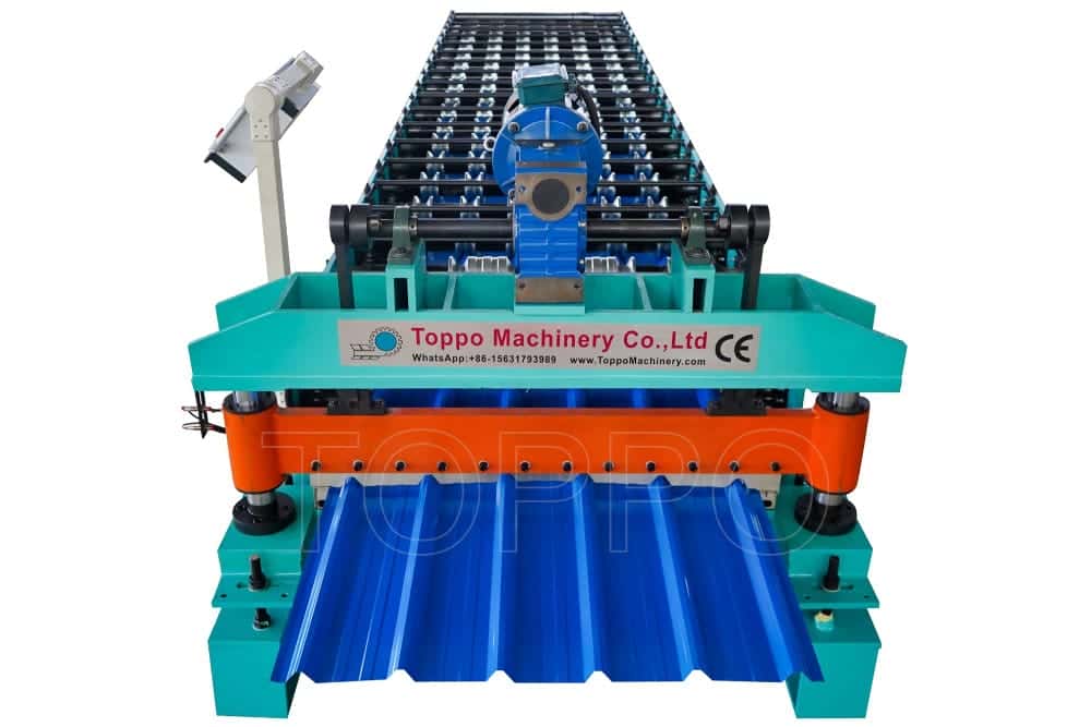 Trapezoidal Roll Forming Machine for High-Speed Metal Roofing