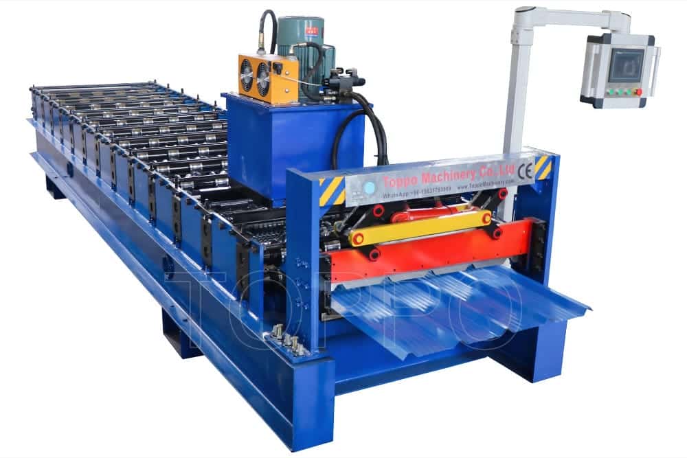 Precision Trapezoidal Roll Forming Machine for Roofing and Wall Panels