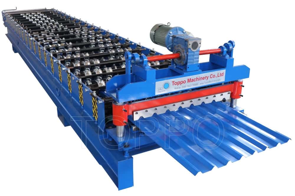 Trapezoidal Roll Forming Machine for Roofing Panel Production