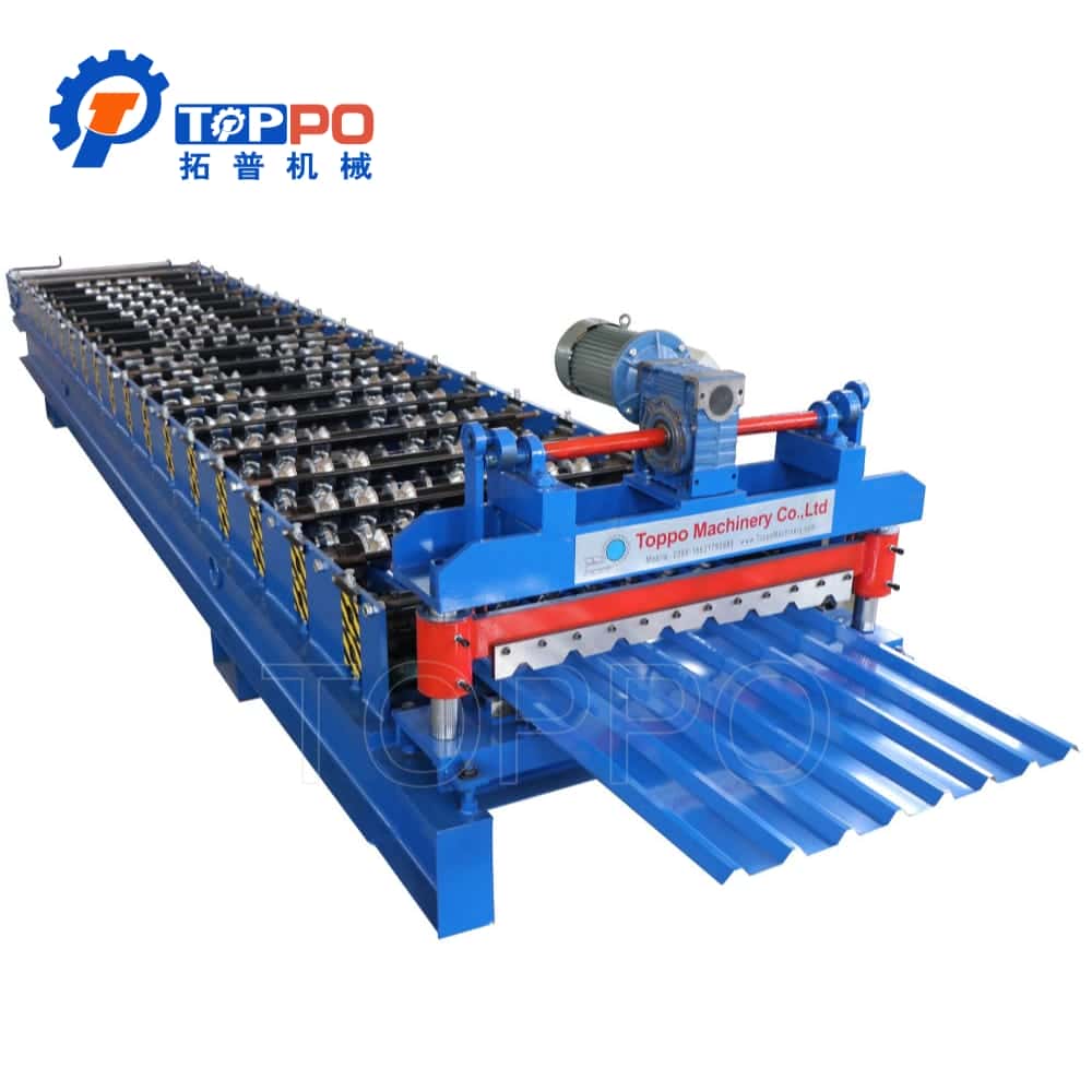 OEM ODM AG Roofing Panel Roll Forming Machine High Efficiency Metal Sheet Making Equipment