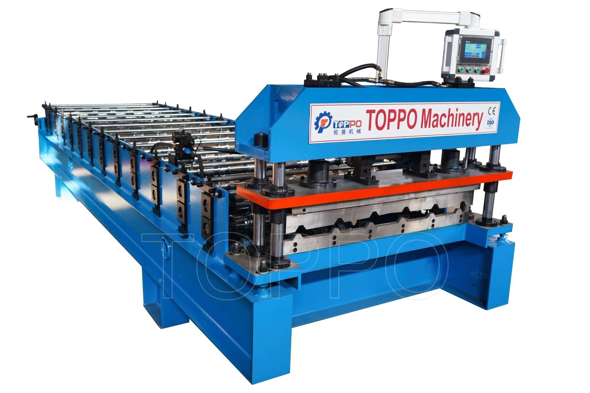 Color Steel Metal Roof Trapezoidal Roll Forming Machine