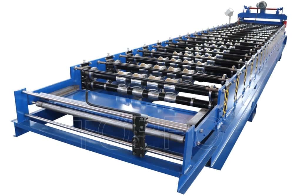Heavy Duty Trapezoidal Roofing Sheet Roll Forming Machine