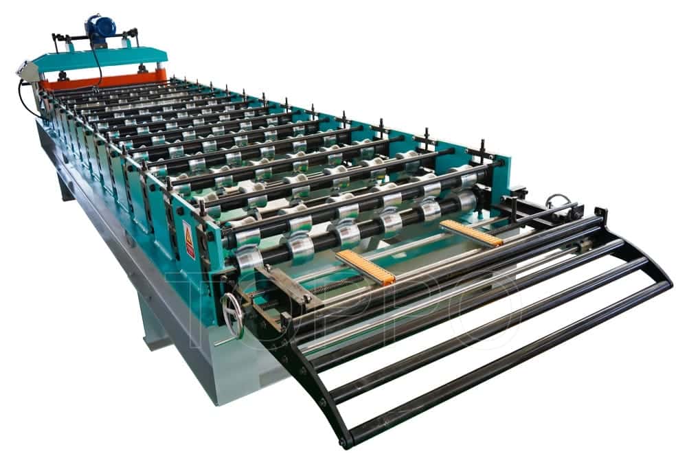 Automatic Trapezoidal Roof Sheet Roll Forming Machine for Metal Roofing Panels
