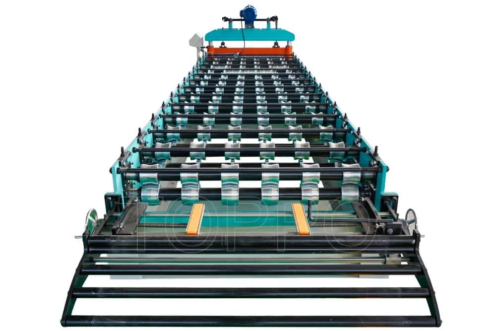 Automatic Trapezoidal Roof Sheet Roll Forming Machine for Metal Roofing Panels