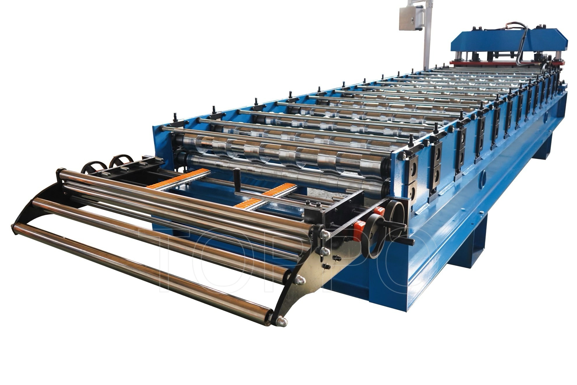 OEM ODM AG Roofing Sheet Roll Forming Machine High Precision Metal Panel Production Line