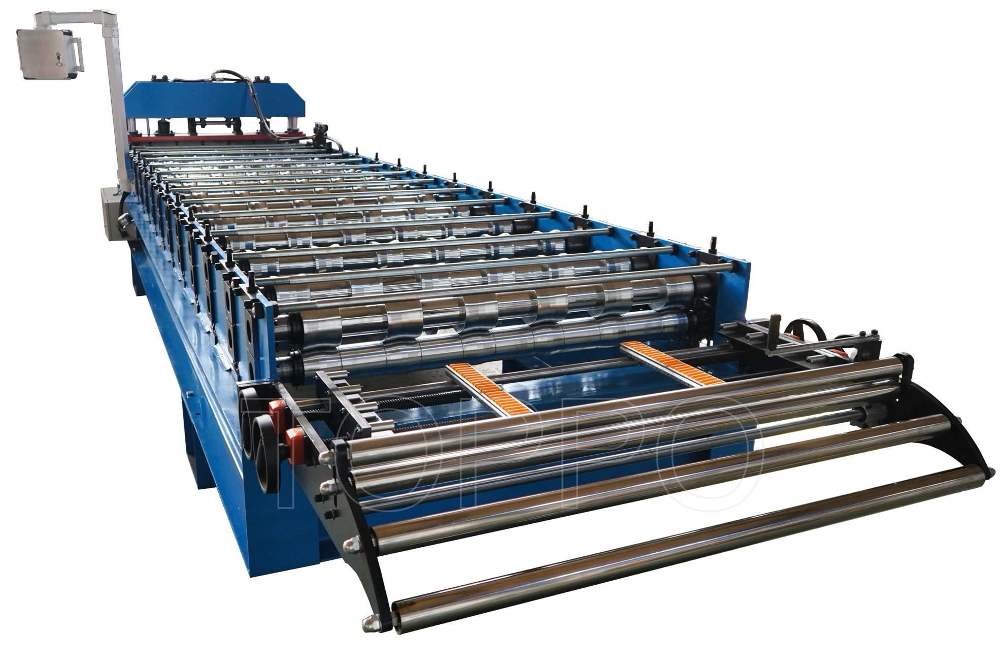 OEM ODM AG Roofing Sheet Roll Forming Machine High Precision Metal Panel Production Line