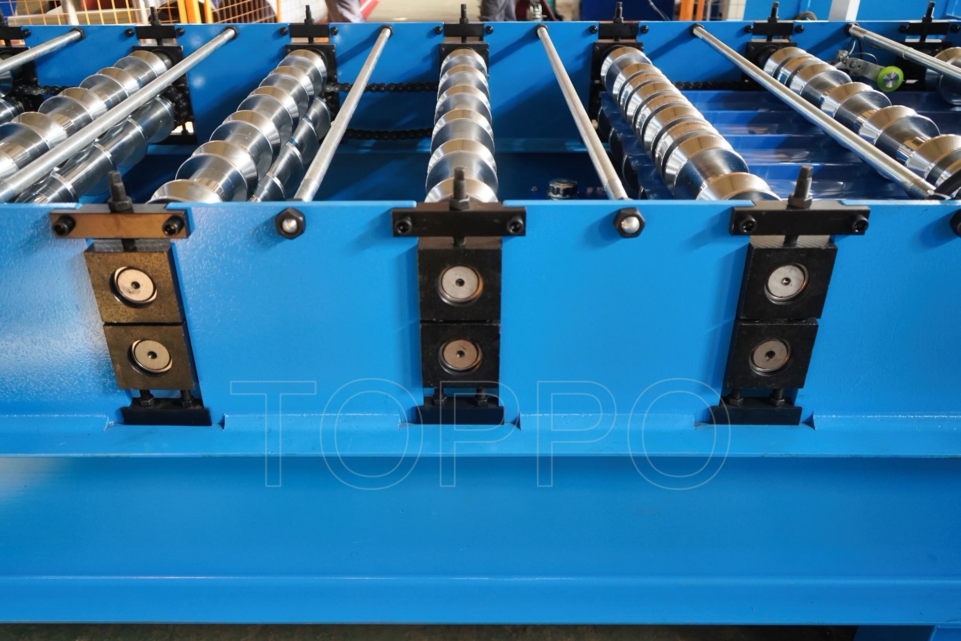 Color Steel Metal Roof Trapezoidal Roll Forming Machine