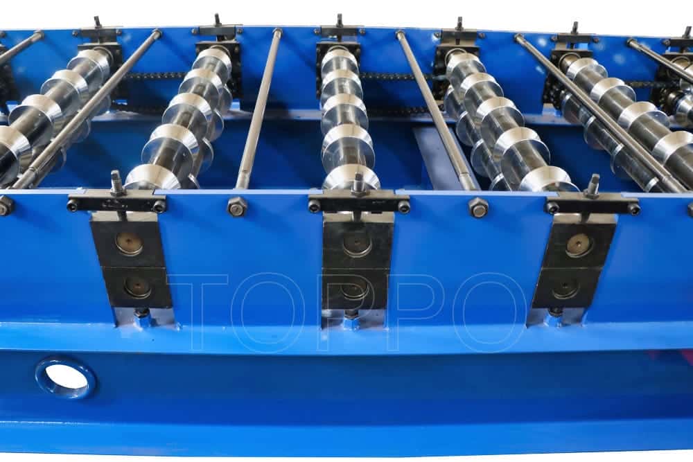 Precision Trapezoidal Roll Forming Machine for Roofing and Wall Panels