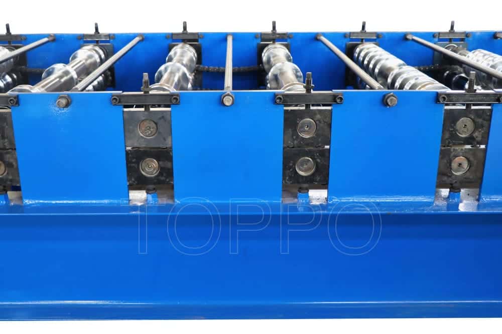Precision Trapezoidal Sheet Roll Forming Machine for Roofing Applications