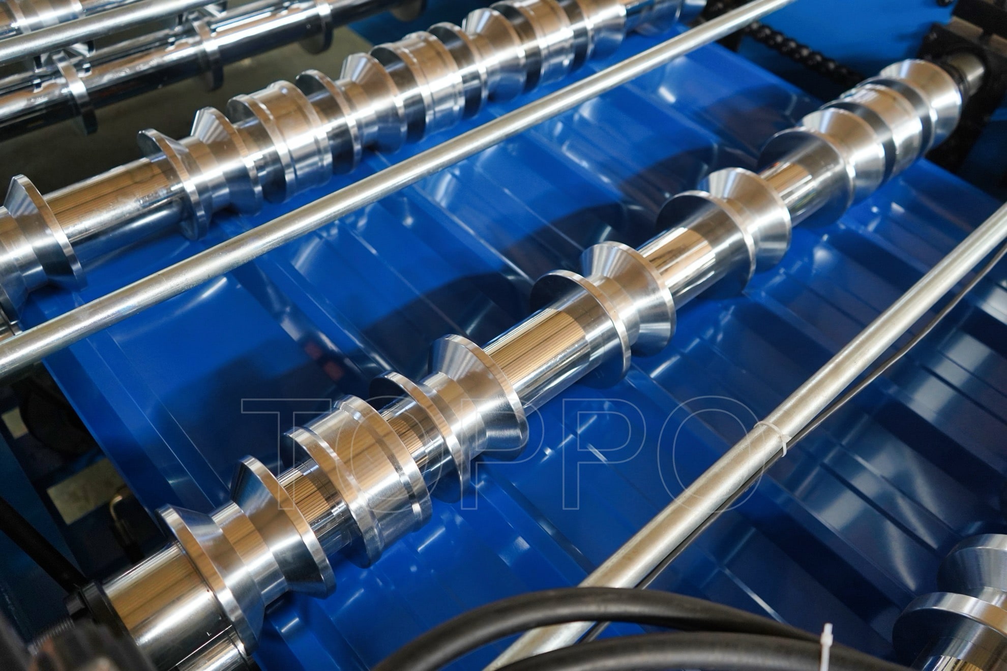 High Precision Trapezoidal Roll Forming Machine for Roof Panels