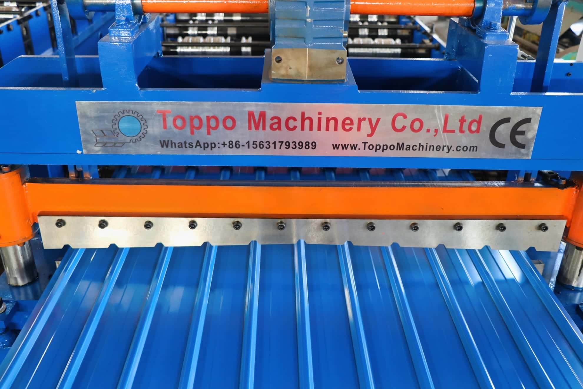 High Precision Trapezoidal Roof Roll Forming Machine